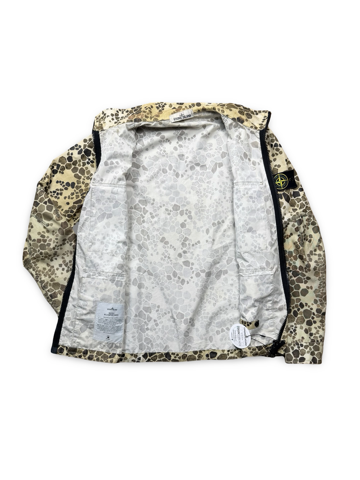 Stone Island 50 Fili Alligator Camo