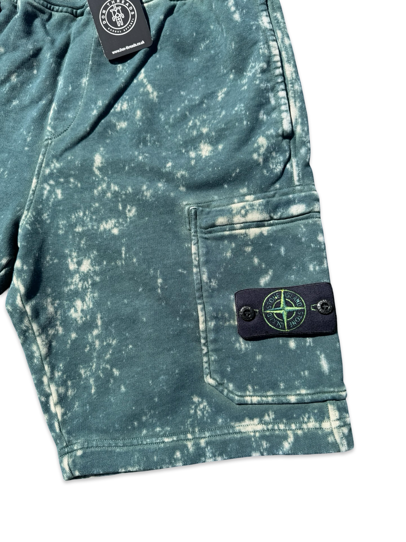 Stone Island OVD Acid Wash Fleece Shorts