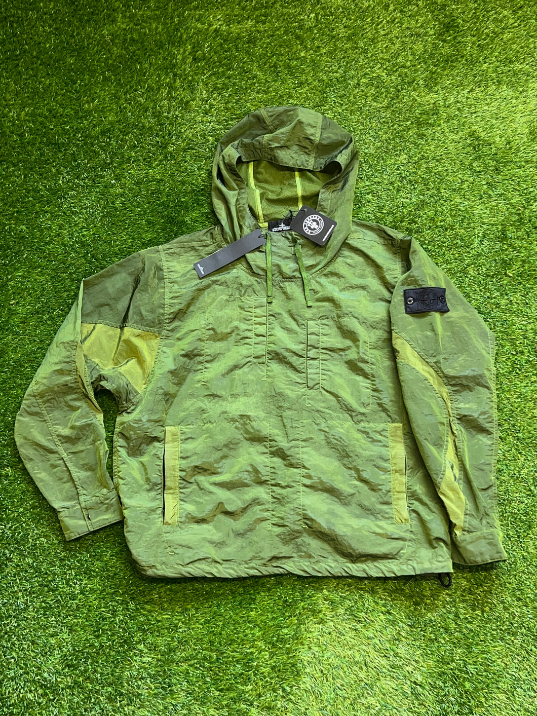 Stone island shadow on sale project smock shell jacket