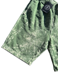 Stone Island OVD Acid Wash Fleece Shorts