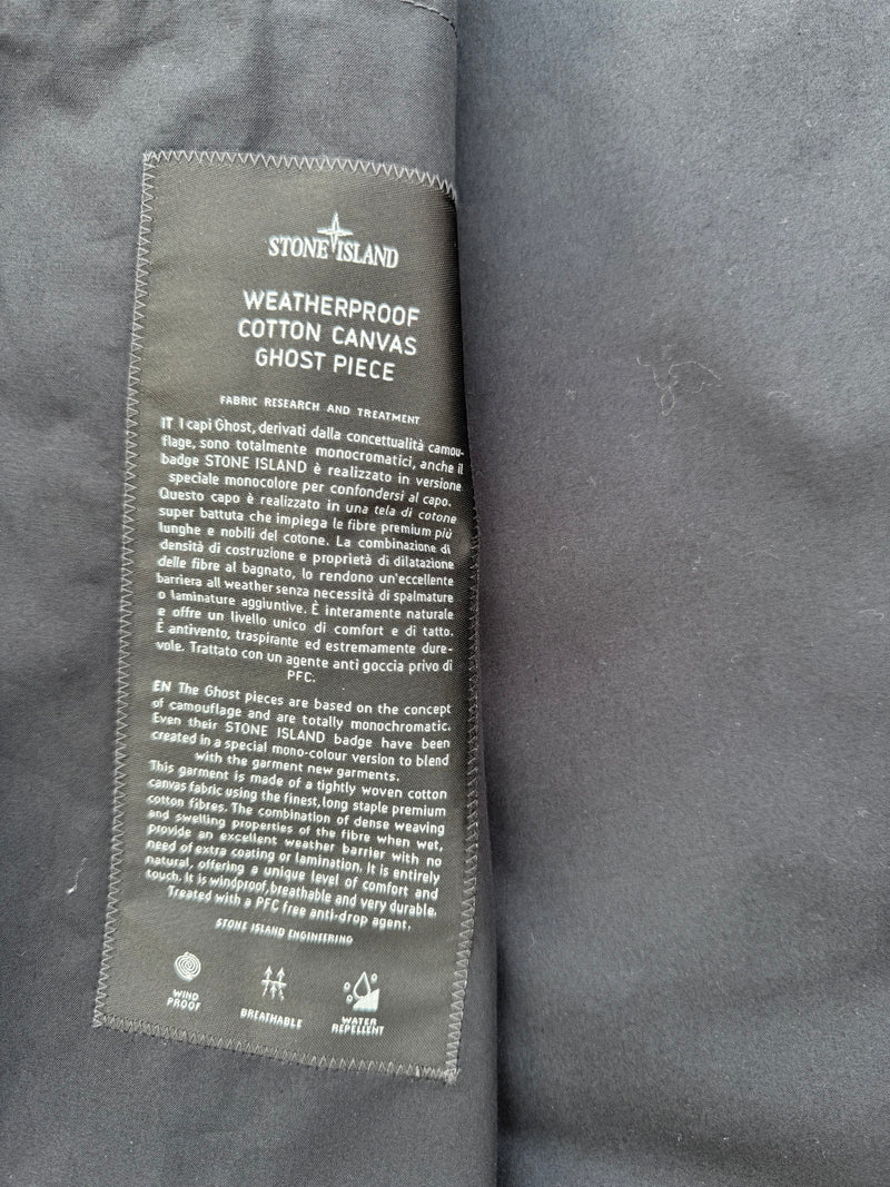 Stone Island Weatherproof Cotton Canvas Ghost Piece