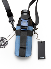 Stone Island Stainless Steel Bottle in Blue nylon metal Pouch