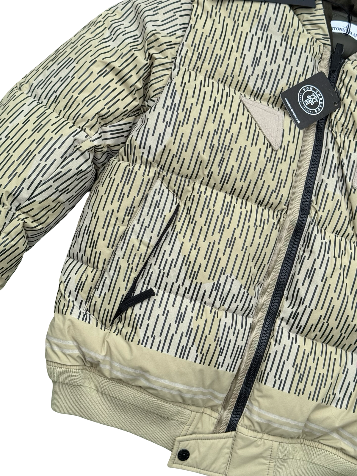 Stone Island Naslan Light Watro Camo Reflective Down