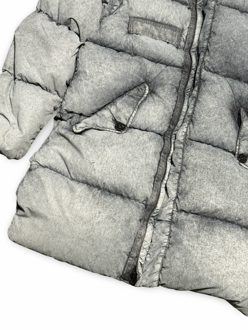 Stone Island Tela Nylon Down With Dust Colour Frost Finish