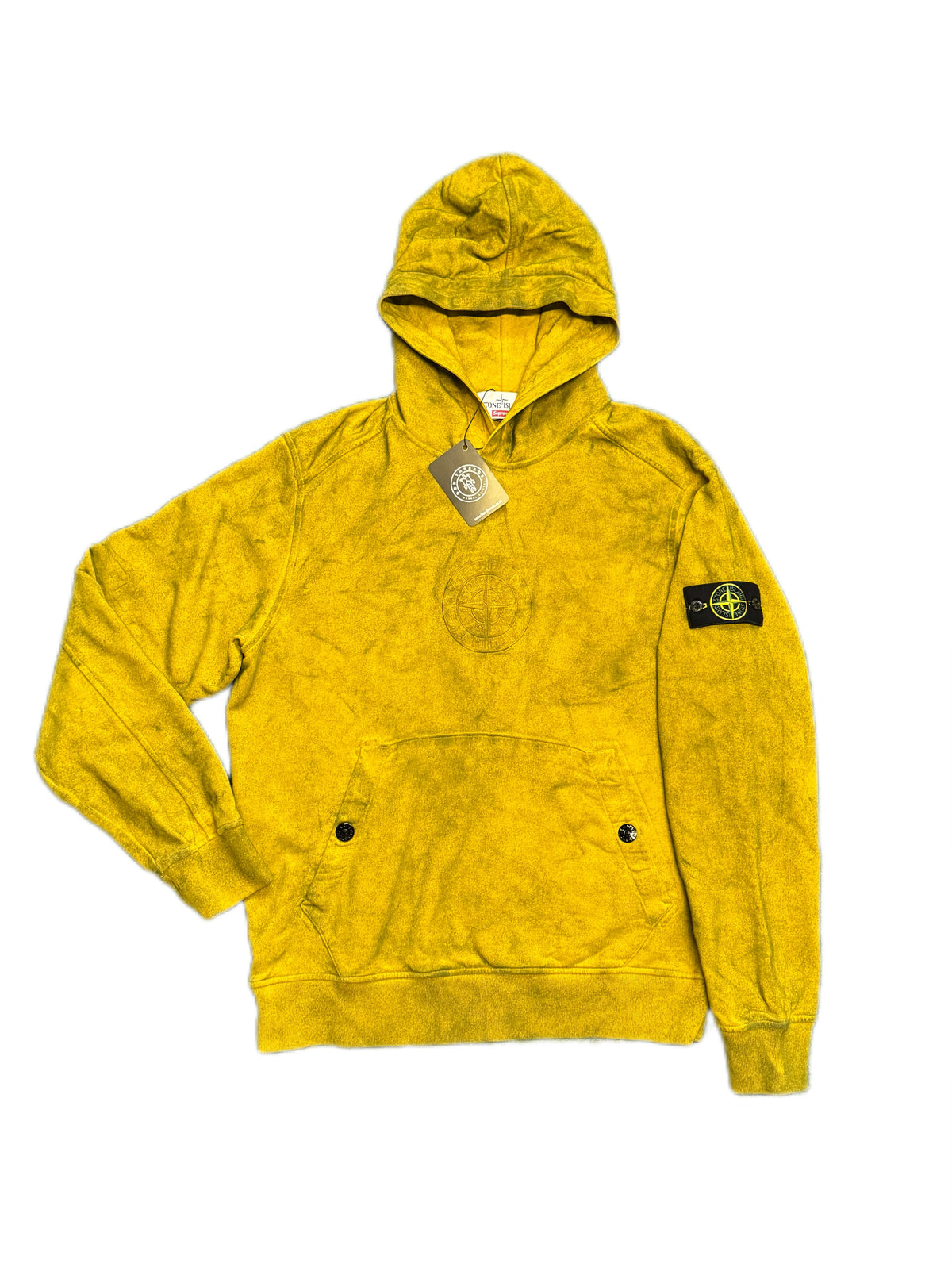 Stone Island x Supreme Pullover Hoodie