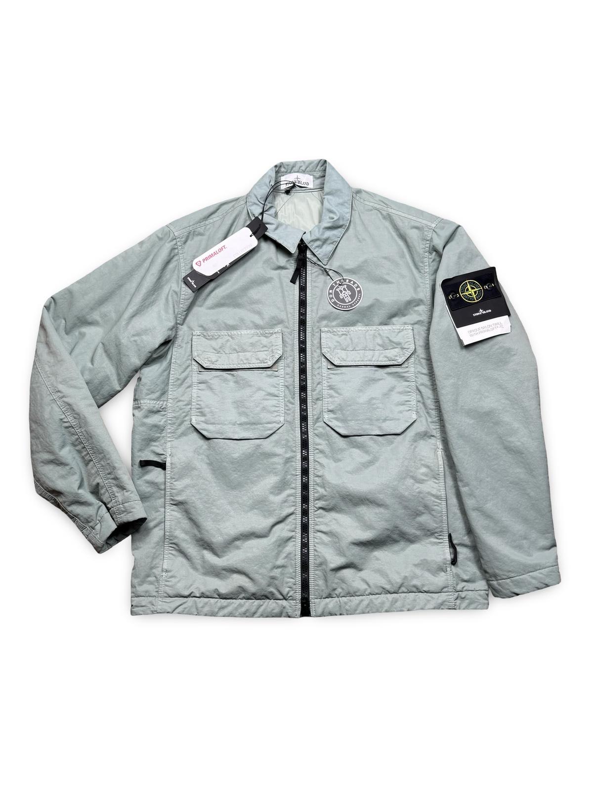 Stone Island Opaque Nylon Twill With Primaloft-TC
