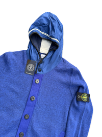 Stone Island Knit Button Hoodie