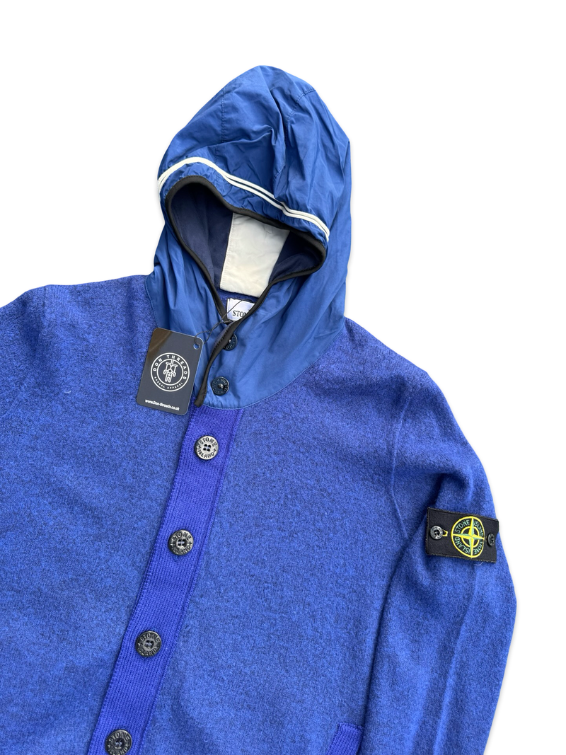 Stone Island Knit Button Hoodie