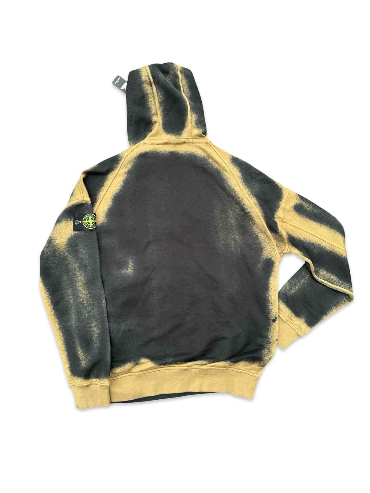 Stone Island Hand Sprayed Airbrush Treatment Half Zip
