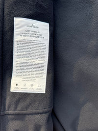 Stone Island Light Soft Shell-R e.dye Technology In Recycled Polyester