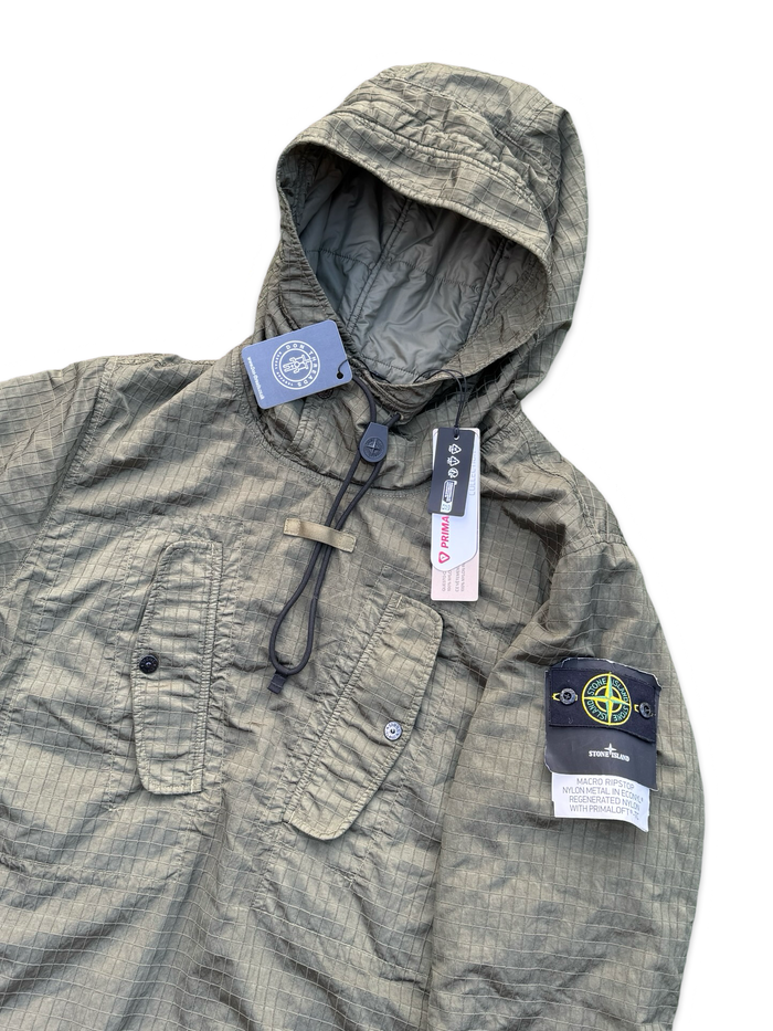 Stone Island Macro Ripstop Nylon Metal In Econyl Regenerated Nylon With Primaloft-TC