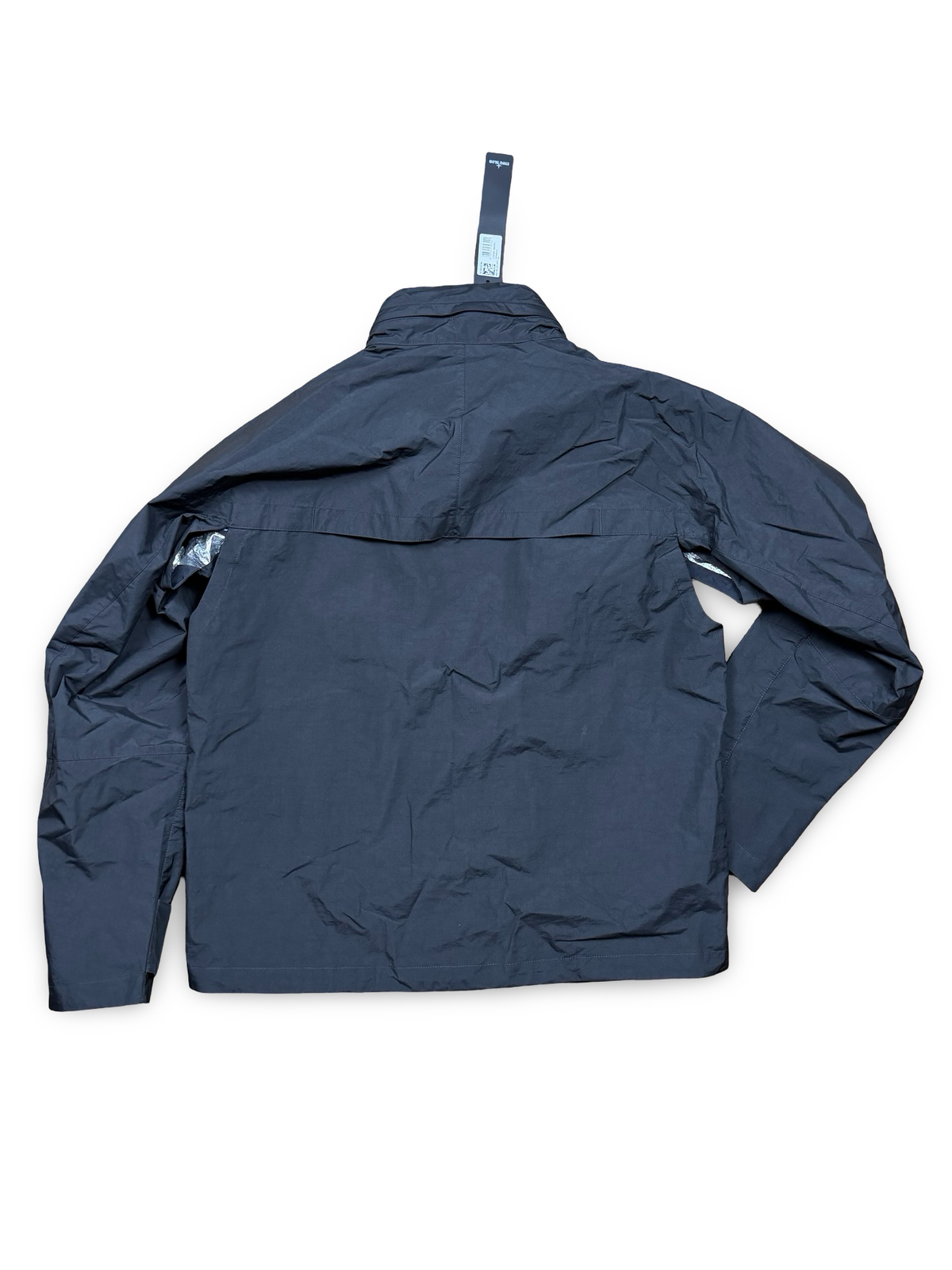 Stone Island Black Metal Lamina Poly Ripstop