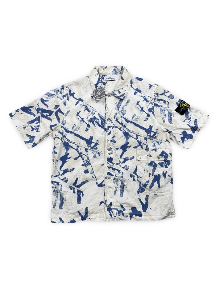 Stone Island Scan Camo On Stretch Ripstop OVD