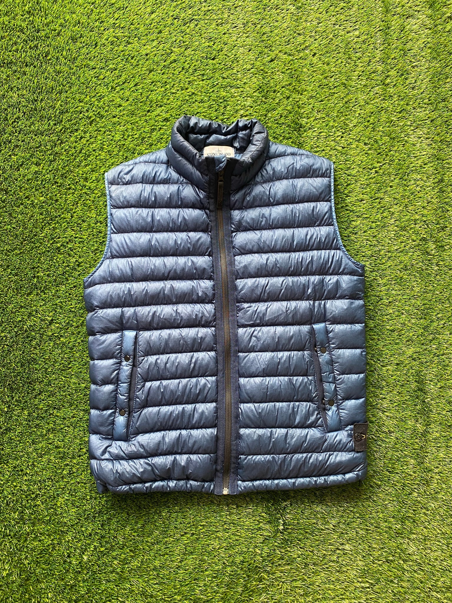 Mens stone shop island gilet sale